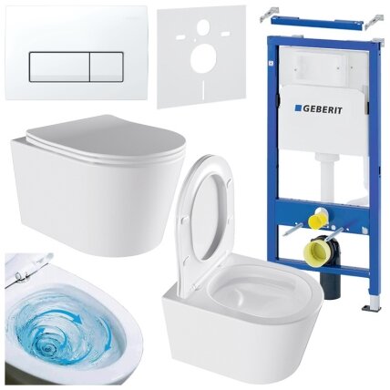 WC KOMPLEKTAS SU POTINKINIU RĖMU IR MYGTUKU WC40 WC KOMPLEKTAS SU POTINKINIU RĖMU IR MYGTUKU WC40
