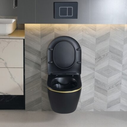 WC KOMPLEKTAS SU POTINKINIU RĖMU IR MYGTUKU WC381 8 WC KOMPLEKTAS SU POTINKINIU RĖMU IR MYGTUKU WC381 8