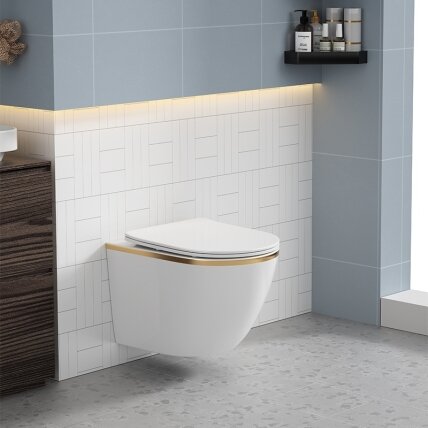 WC KOMPLEKTAS SU POTINKINIU RĖMU IR MYGTUKU WC375 6 WC KOMPLEKTAS SU POTINKINIU RĖMU IR MYGTUKU WC375 6