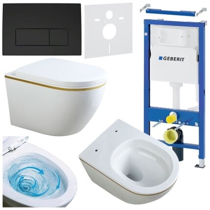 WC KOMPLEKTAS SU POTINKINIU RĖMU IR MYGTUKU WC100 WC KOMPLEKTAS SU POTINKINIU RĖMU IR MYGTUKU WC100