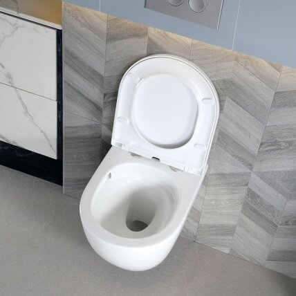 WC KOMPLEKTAS SU POTINKINIU RĖMU IR MYGTUKU WC174 13
