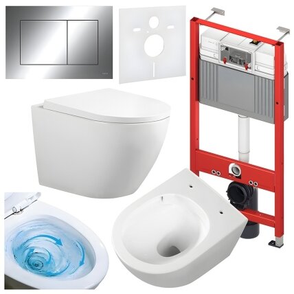 WC KOMPLEKTAS SU POTINKINIU RĖMU IR MYGTUKU WC174 WC KOMPLEKTAS SU POTINKINIU RĖMU IR MYGTUKU WC174