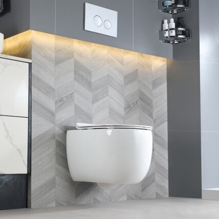 WC KOMPLEKTAS SU POTINKINIU RĖMU IR MYGTUKU WC290 10 WC KOMPLEKTAS SU POTINKINIU RĖMU IR MYGTUKU WC290 10