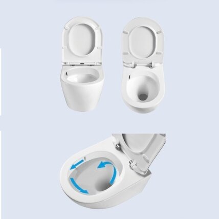 WC KOMPLEKTAS SU POTINKINIU RĖMU IR MYGTUKU WC330 15 WC KOMPLEKTAS SU POTINKINIU RĖMU IR MYGTUKU WC330 15