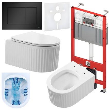 WC KOMPLEKTAS SU POTINKINIU RĖMU IR MYGTUKU WC277