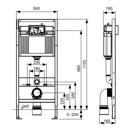 WC KOMPLEKTAS SU POTINKINIU RĖMU IR MYGTUKU WC316 11 WC KOMPLEKTAS SU POTINKINIU RĖMU IR MYGTUKU WC316 11