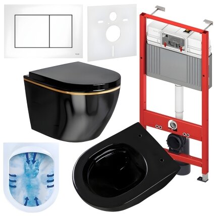 WC KOMPLEKTAS SU POTINKINIU RĖMU IR MYGTUKU WC258 WC KOMPLEKTAS SU POTINKINIU RĖMU IR MYGTUKU WC258