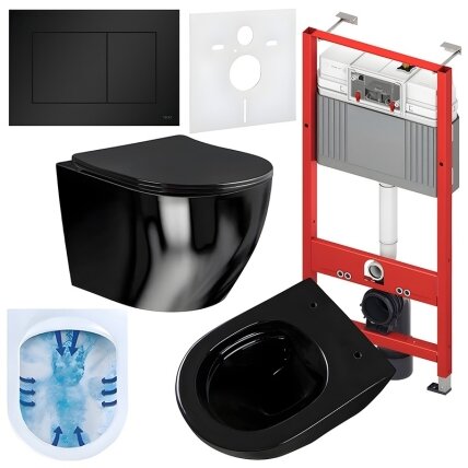 WC KOMPLEKTAS SU POTINKINIU RĖMU IR MYGTUKU WC120 WC KOMPLEKTAS SU POTINKINIU RĖMU IR MYGTUKU WC120