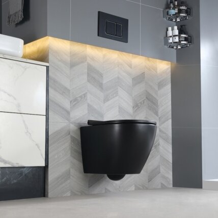 WC KOMPLEKTAS SU POTINKINIU RĖMU IR MYGTUKU WC190 5 WC KOMPLEKTAS SU POTINKINIU RĖMU IR MYGTUKU WC190 5
