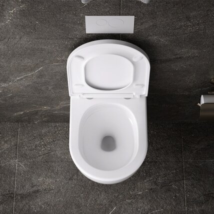 WC KOMPLEKTAS SU POTINKINIU RĖMU IR MYGTUKU WC167 9 WC KOMPLEKTAS SU POTINKINIU RĖMU IR MYGTUKU WC167 9