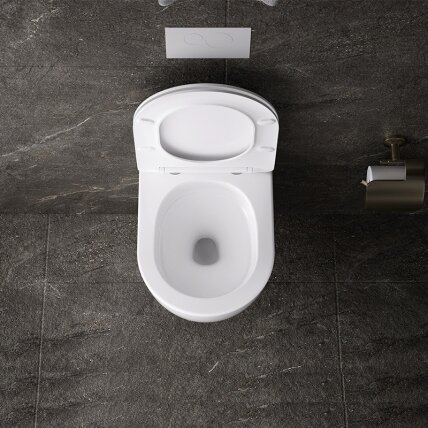 WC KOMPLEKTAS SU POTINKINIU RĖMU IR MYGTUKU WC148 10 WC KOMPLEKTAS SU POTINKINIU RĖMU IR MYGTUKU WC148 10