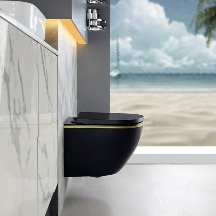 WC KOMPLEKTAS SU POTINKINIU RĖMU IR MYGTUKU WC223 6
