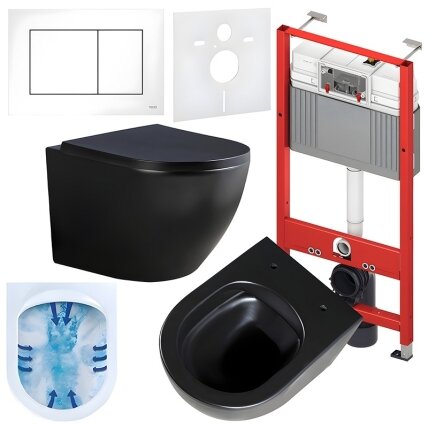 WC KOMPLEKTAS SU POTINKINIU RĖMU IR MYGTUKU WC228