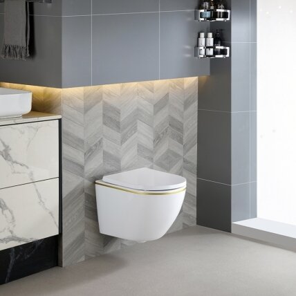 WC KOMPLEKTAS SU POTINKINIU RĖMU IR MYGTUKU WC270 4