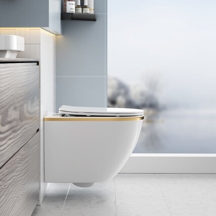 WC KOMPLEKTAS SU POTINKINIU RĖMU IR MYGTUKU WC276 6 WC KOMPLEKTAS SU POTINKINIU RĖMU IR MYGTUKU WC276 6