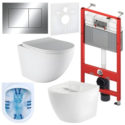WC KOMPLEKTAS SU POTINKINIU RĖMU IR MYGTUKU WC142 WC KOMPLEKTAS SU POTINKINIU RĖMU IR MYGTUKU WC142