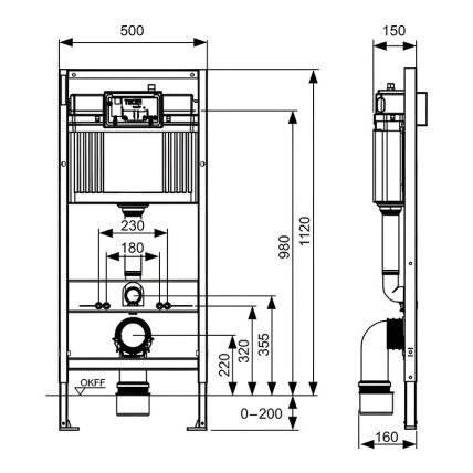 WC KOMPLEKTAS SU POTINKINIU RĖMU IR MYGTUKU WC221 14 WC KOMPLEKTAS SU POTINKINIU RĖMU IR MYGTUKU WC221 14