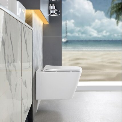 WC KOMPLEKTAS SU POTINKINIU RĖMU IR MYGTUKU WC209 15
