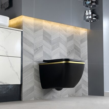 WC KOMPLEKTAS SU POTINKINIU RĖMU IR MYGTUKU WC310 12