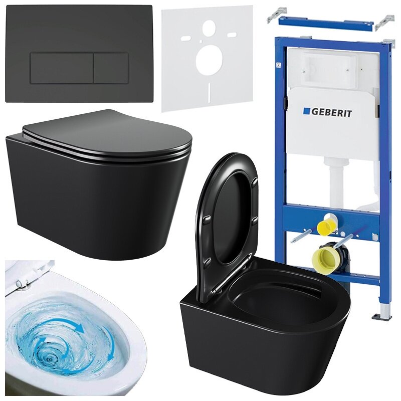 WC KOMPLEKTAS SU POTINKINIU RĖMU IR MYGTUKU WC45 WC KOMPLEKTAS SU POTINKINIU RĖMU IR MYGTUKU WC45