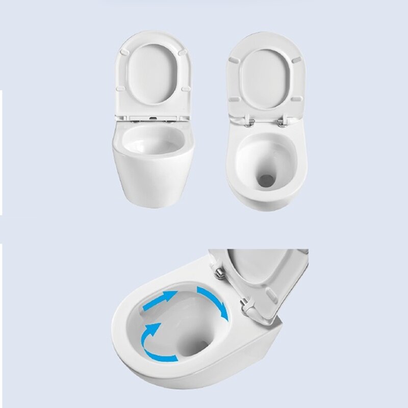 WC KOMPLEKTAS SU POTINKINIU RĖMU IR MYGTUKU WC7 7