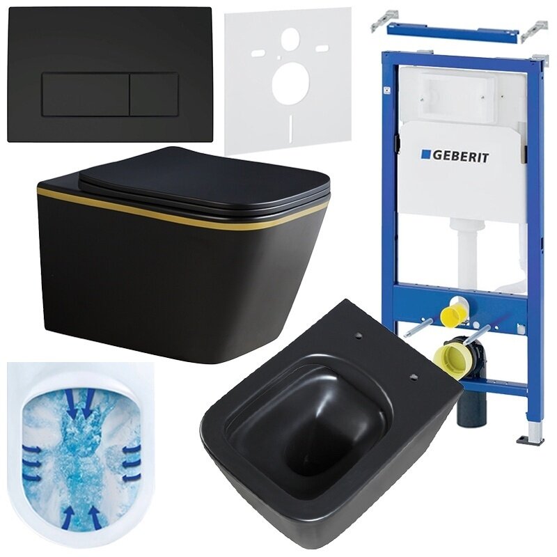 WC KOMPLEKTAS SU POTINKINIU RĖMU IR MYGTUKU WC180 WC KOMPLEKTAS SU POTINKINIU RĖMU IR MYGTUKU WC180