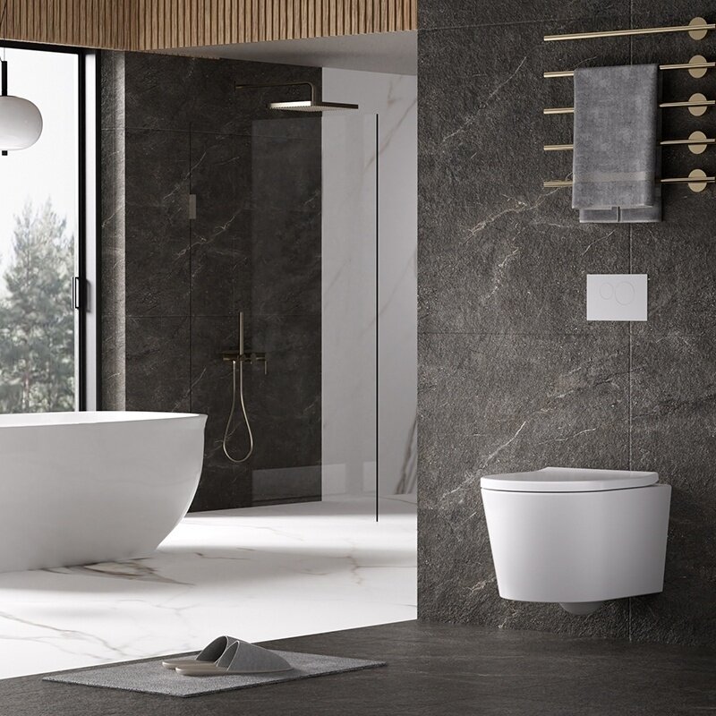WC KOMPLEKTAS SU POTINKINIU RĖMU IR MYGTUKU WC156 4 WC KOMPLEKTAS SU POTINKINIU RĖMU IR MYGTUKU WC156 4