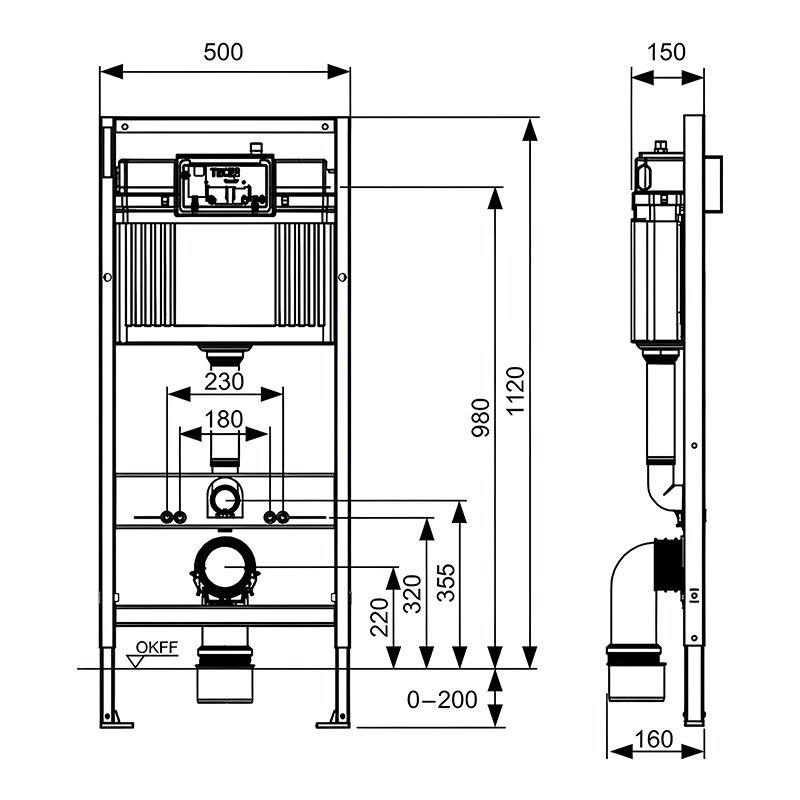 WC KOMPLEKTAS SU POTINKINIU RĖMU IR MYGTUKU WC170 18 WC KOMPLEKTAS SU POTINKINIU RĖMU IR MYGTUKU WC170 18