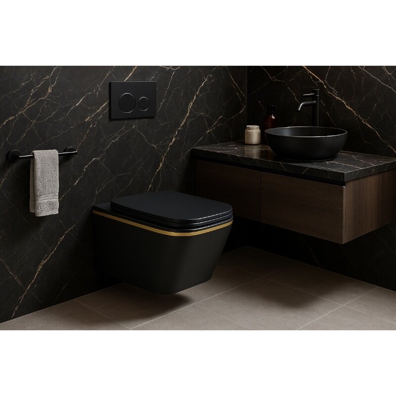 WC KOMPLEKTAS SU POTINKINIU RĖMU IR MYGTUKU WC266 9 WC KOMPLEKTAS SU POTINKINIU RĖMU IR MYGTUKU WC266 9